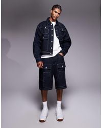 Liquor N Poker - Relaxed Carpenter Denim Jorts - Lyst