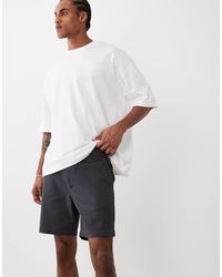 ASOS - Mid Length Skinny Fit Chino Shorts - Lyst