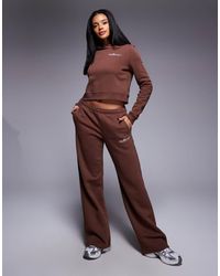 Nike - Script Logo Straight Leg joggers - Lyst