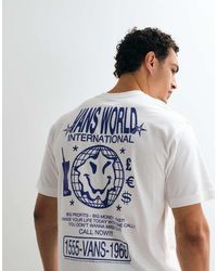 Vans - World Intl Back Print T-shirt - Lyst