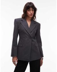 ASOS - Cinch High Break Point Blazer - Lyst