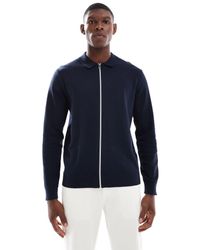 JJ Rebel - Polo Con Cremallera De Punto De - Lyst