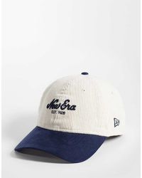 KTZ - 9Forty Slogan Logo Contrast Peak Cap - Lyst