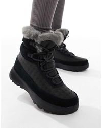 Columbia - Botas De Nieve Negras Y Gris Grafito Slopeside Peak Luxe De - Lyst