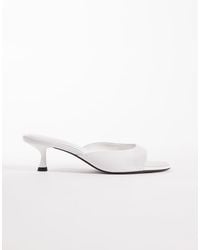 ASOS - Wide Fit High-Five Kitten Heel Mules - Lyst