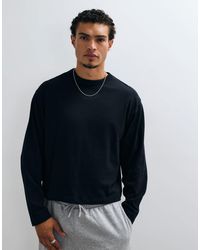 Collusion - Boxy Heavyweight Long Sleeve T-shirt - Lyst