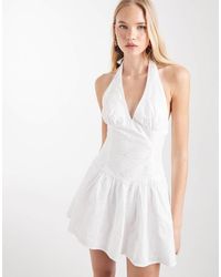 Cotton On - Kaity Halter Mini Dress - Lyst