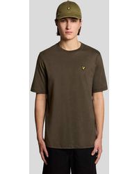 Lyle & Scott - Heavy Wash Cotton T-Shirt - Lyst