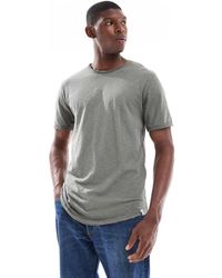 Only & Sons - T-Shirt Basic Color Salvia Scuro - Lyst