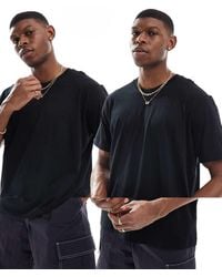 Champion - Set Van 2 T-Shirts - Lyst