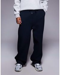 ASOS - – jogginghose aus schwerem, neoprenartigem material - Lyst