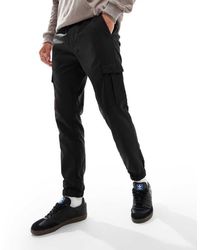 French Connection - Slim-Fit Elasticated Cargo Trousers - Lyst