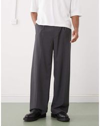 Weekday - Loose Fit Tailored Trousers - Lyst