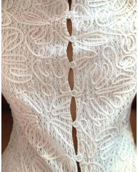 NA-KD - Front Button Crochet Top - Lyst