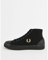 fred perry canvas pumps