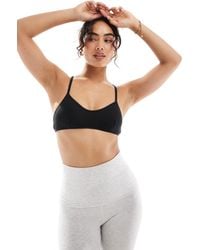 Cotton On - Cotton on - brassière échancrée en maille pointelle - Lyst