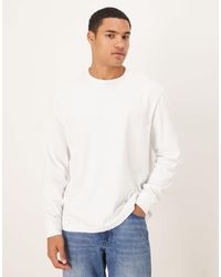 Abercrombie & Fitch - T-shirt manches longues en tissu épais - Lyst