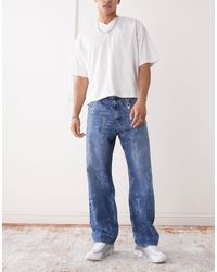 Vertere Berlin - Geo Pattern baggy Fit Jeans - Lyst