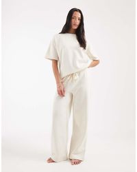 Vero Moda - Tie Waist Wide Leg Trackies - Lyst