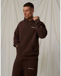 Good For Nothing - Oversized Cotton Fleece Pullover Hoodie - Lyst