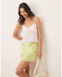 ASOS - – leicht durchscheinendes, geripptes camisole-top - Lyst