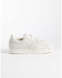 adidas Originals - Superstar Ii Nubuck Trainers - Lyst