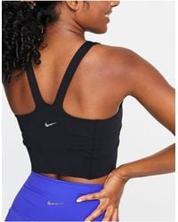Nike - Nike – yoga luxe dri-fit – cropped-tanktop - Lyst