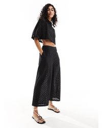 ASOS - Broderie Culotte - Lyst