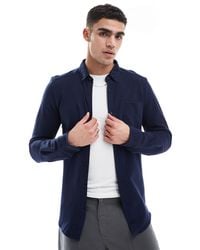 Threadbare - – langärmliges hemd aus pikee - Lyst
