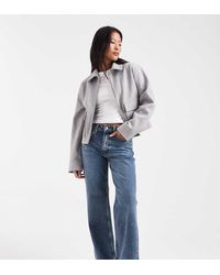 ASOS - Asos Design Petite Comfort Stretch Straight Leg Jean - Lyst
