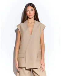 NARRATED - Sleeveless Blazer - Lyst