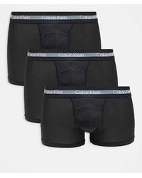 Calvin Klein - Icon Active 3 Pack Of Trunks - Lyst
