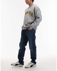 Tommy Hilfiger - Ryan - jean slim droit - foncé - Lyst
