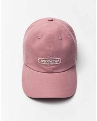 Pull&Bear - Embroidered Brooklyn Cap - Lyst
