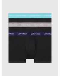 Calvin Klein - 3 Pack Low Rise Trunks - Lyst