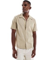 Only & Sons - – strukturiertes hemd - Lyst