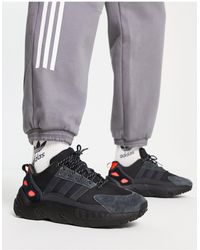 adidas Originals Zx 750 in Black for 