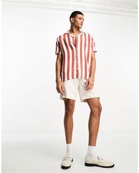PacSun - Stripe Short Sleeve Shirt - Lyst
