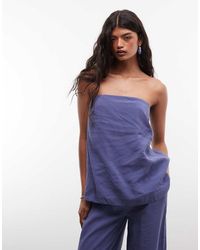 ASOS - Longline Bandeau Top - Lyst