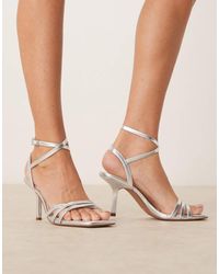 ASOS - Honey Mid Heeled Sandal - Lyst