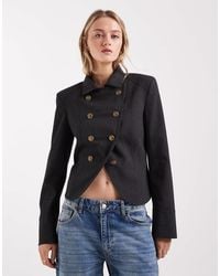 ASOS - Shrunken Drummer Style Jacket - Lyst