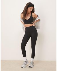 Nike - Zenvy Dri-Fit High Waisted 7/8 Ribbed Leggings - Lyst