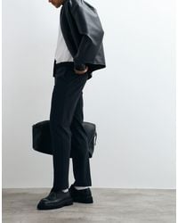 Jack & Jones - Slim Fit Smart Trousers - Lyst