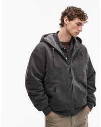 Carhartt - Vista Oversized Zip Through Hoodie - Lyst