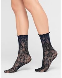Calzedonia - Floral Socks Without Elastic - Lyst