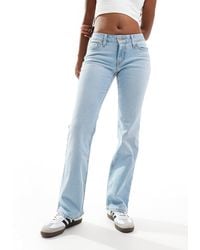 Levi's - Jean ample à taille ultra-basse - délavé - Lyst