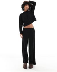 ONLY - Wide Fit Pull On Trouser Co-ord - Lyst