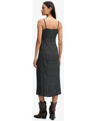 Superdry - Print Button Down Cami Midi Dress - Lyst