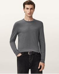 AllSaints - – mode – sweatshirt aus merinowolle - Lyst