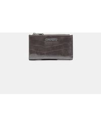 Stradivarius - Basic Portemonnee Met Crocoprint - Lyst